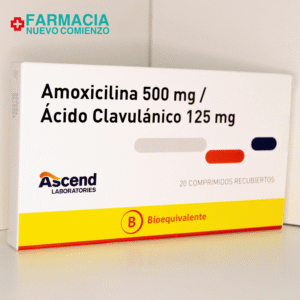 AMOXICILINA 500MG/A. CLAVULANICO 125MG 20COMP