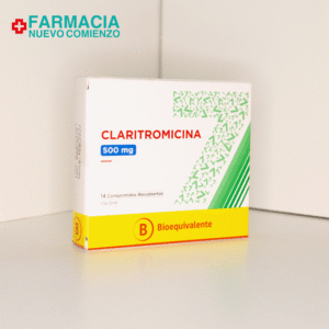 CLARITROMICINA 500MG