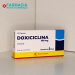 DOXICICLINA 100MG 10 CAPS