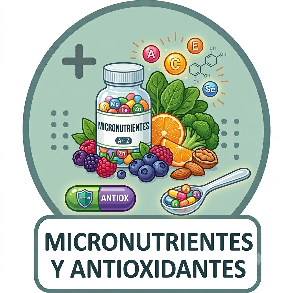 Micronutrientes y antioxidantes